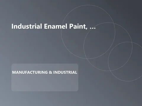 Industrial Enamel Paint, 20 L