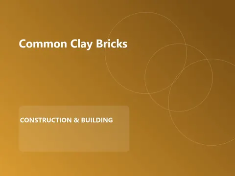 Common Clay Bricks