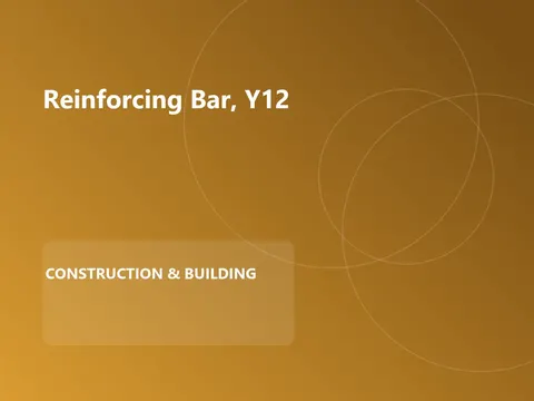 Reinforcing Bar, Y12