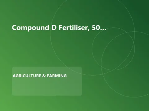Compound D Fertiliser, 50 kg